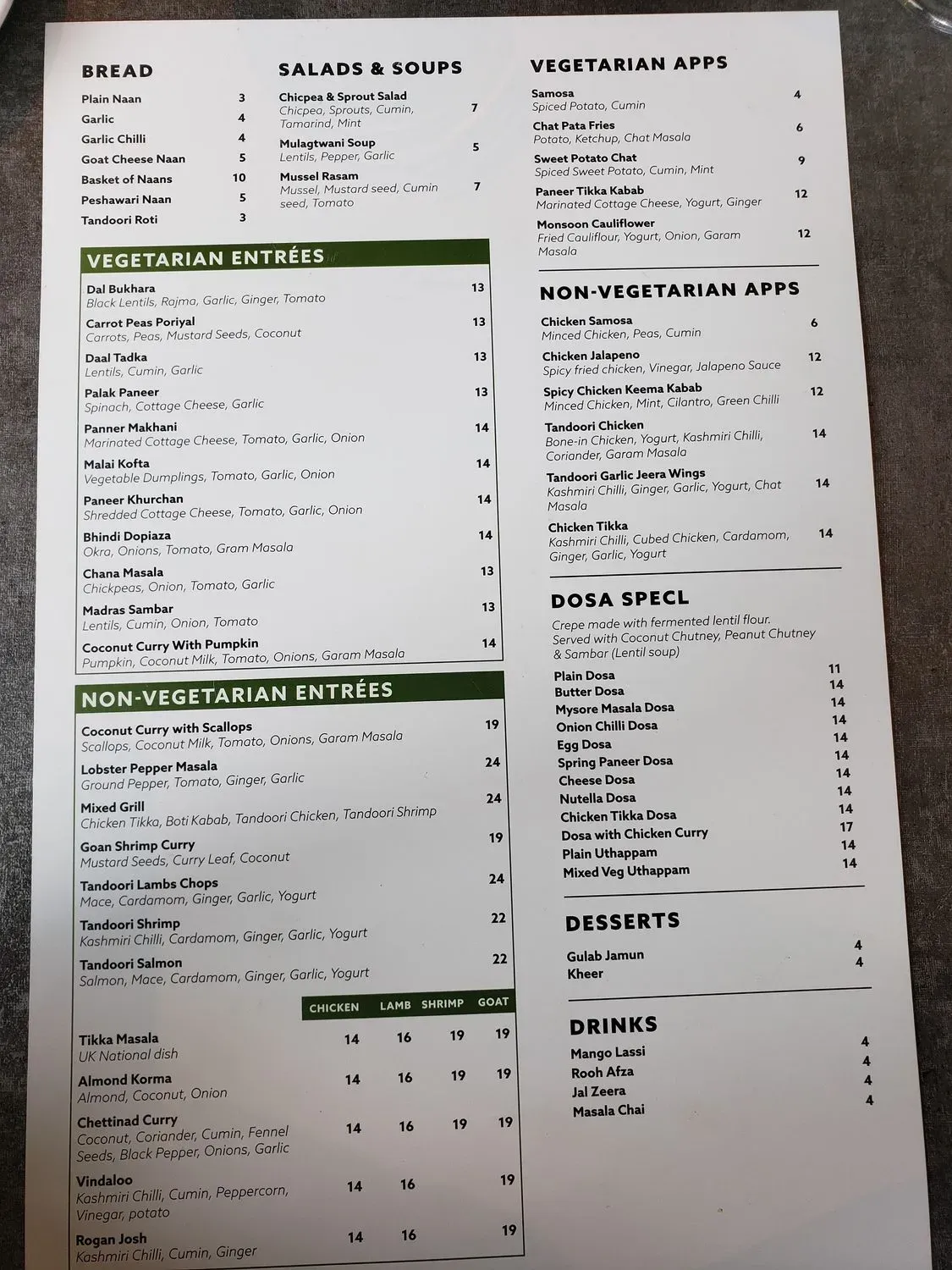 Menu 6