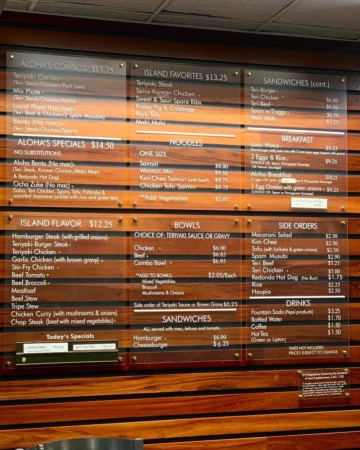 Menu 3