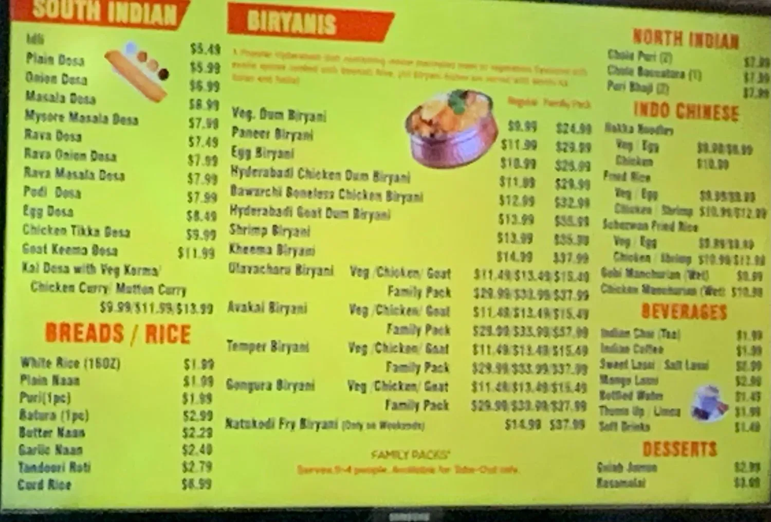 Menu 6