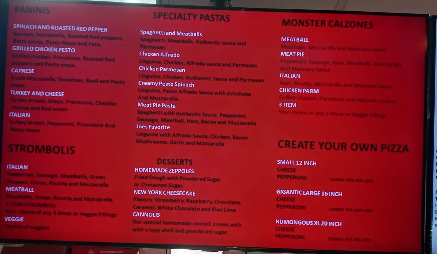 Menu 6