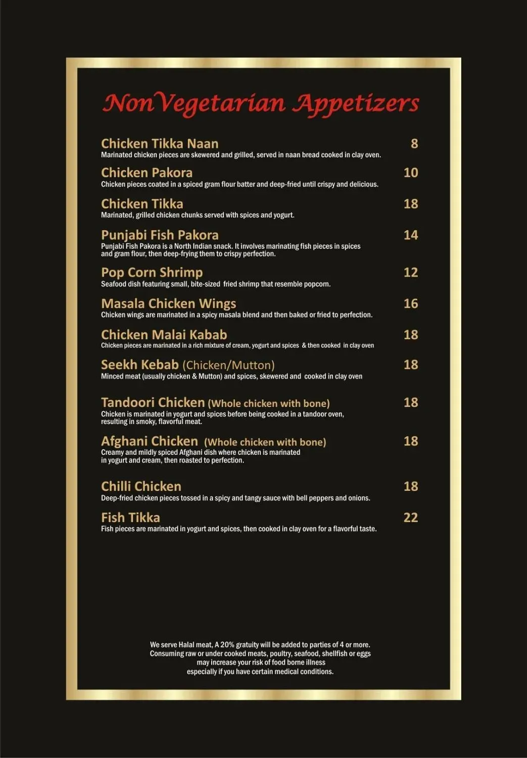 Menu 6