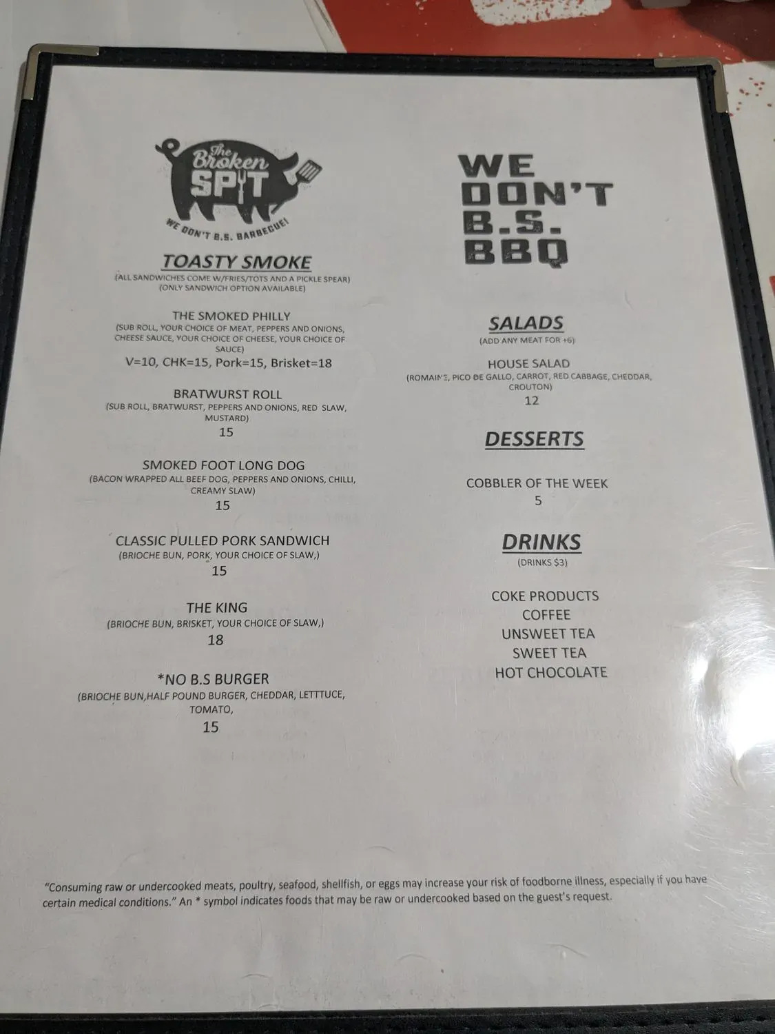 Menu 6