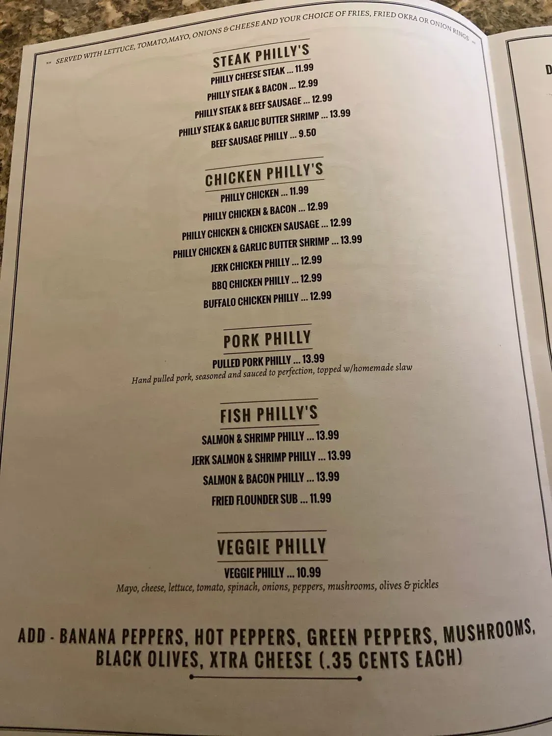 Menu 4