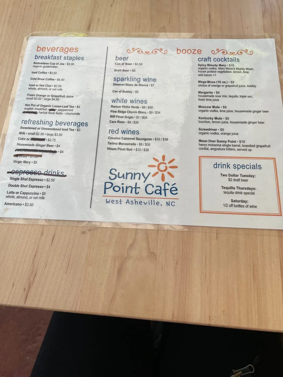 Menu 6