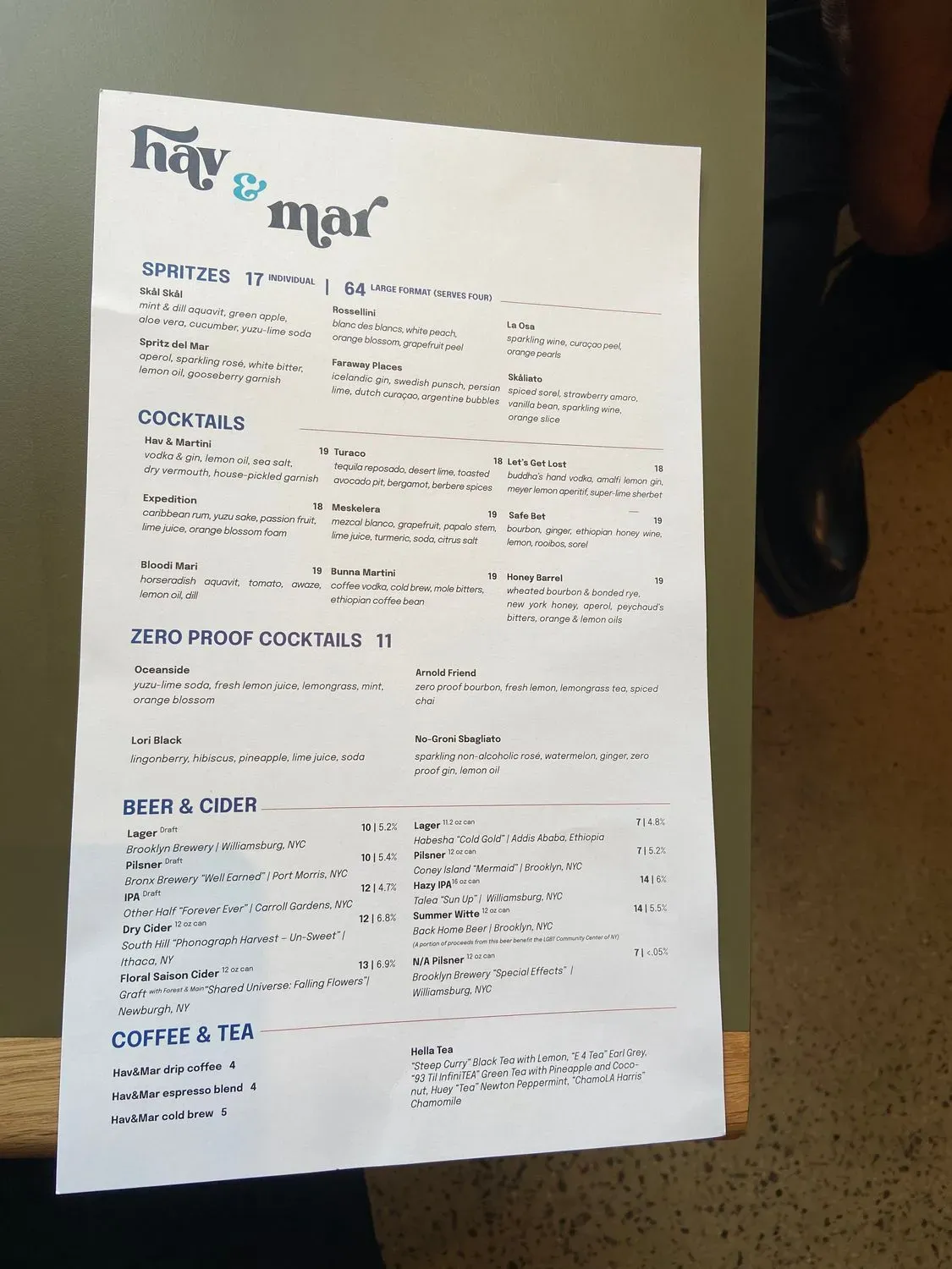 Menu 6