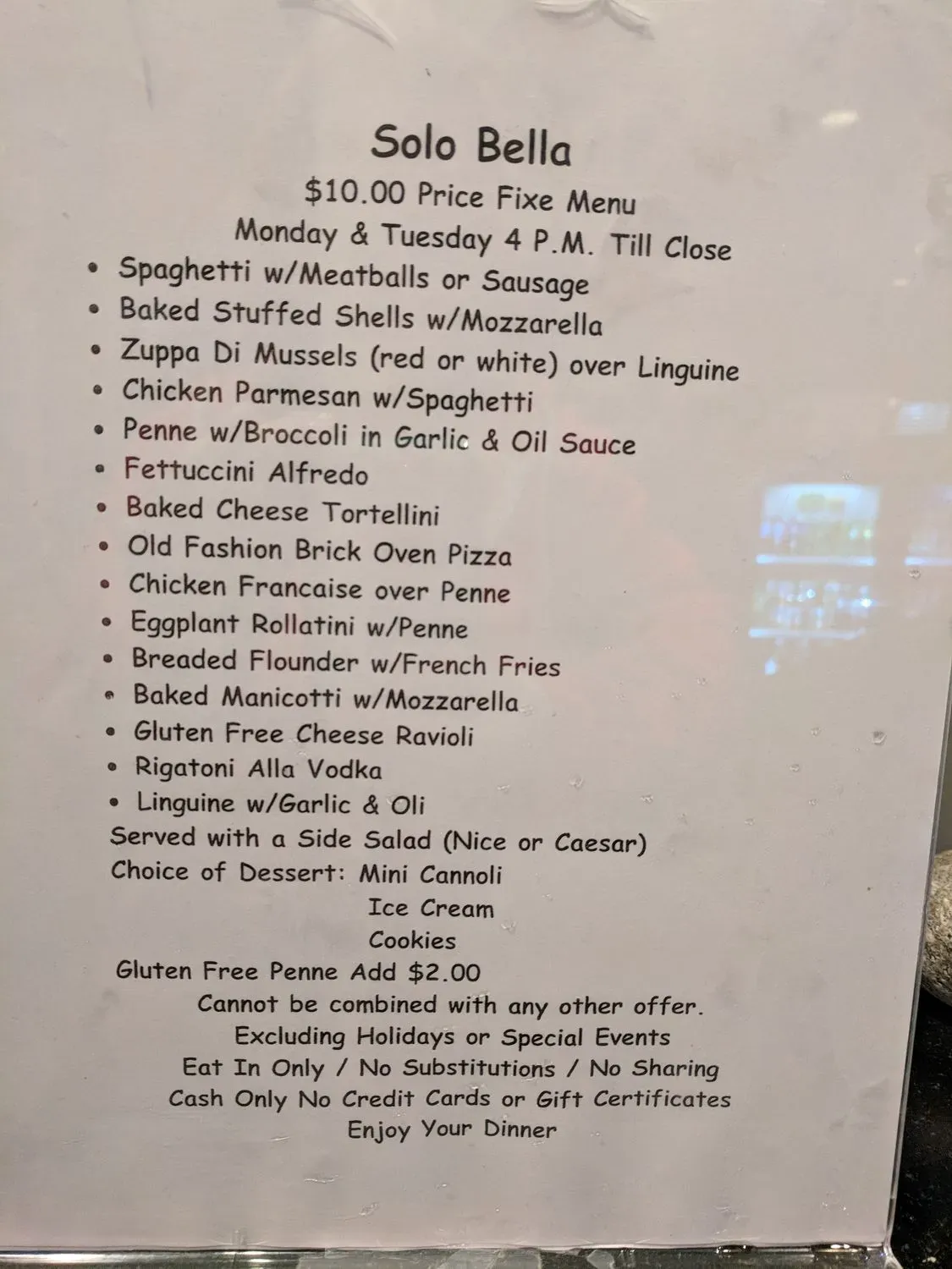 Menu 3