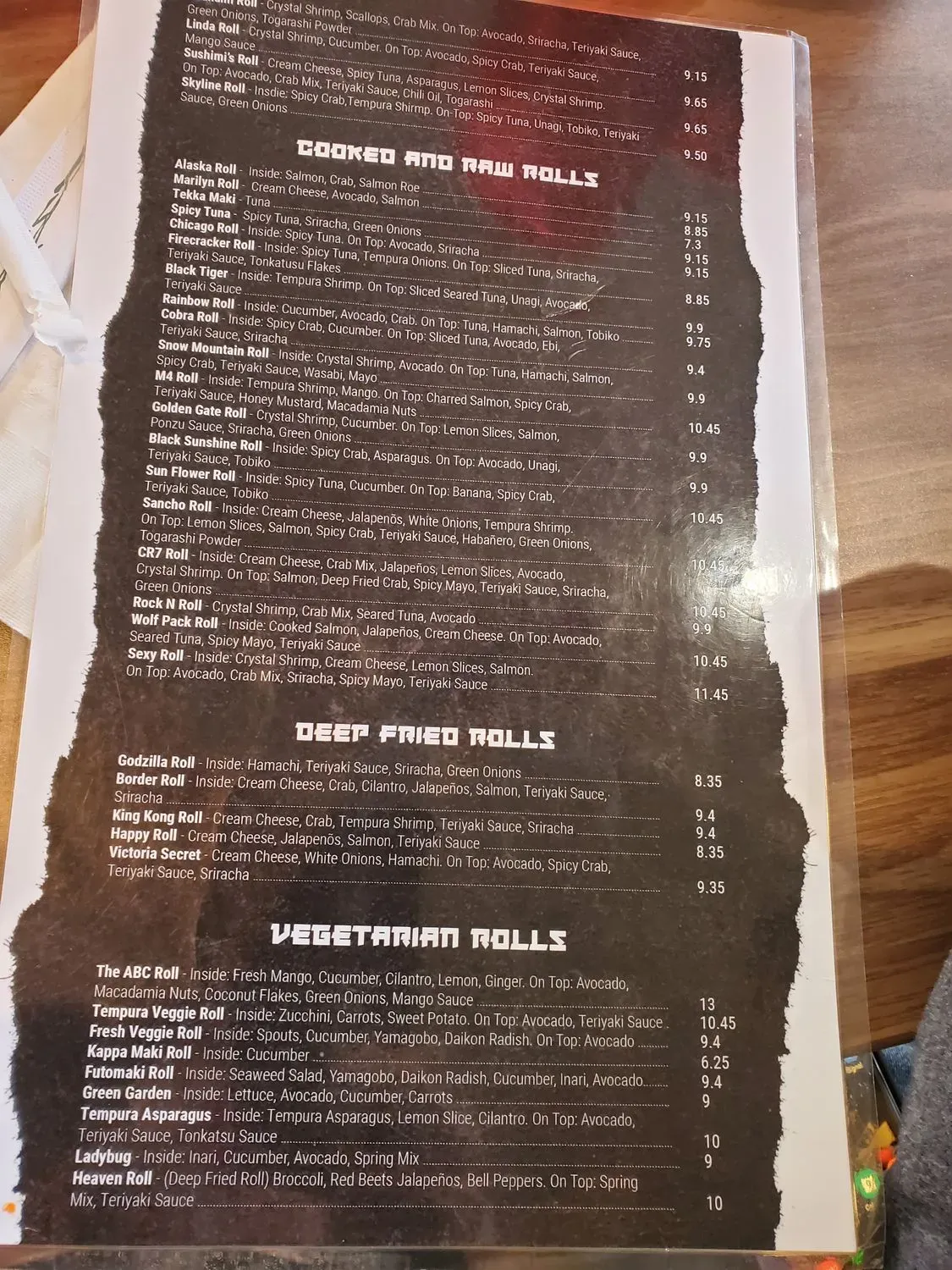 Menu 3