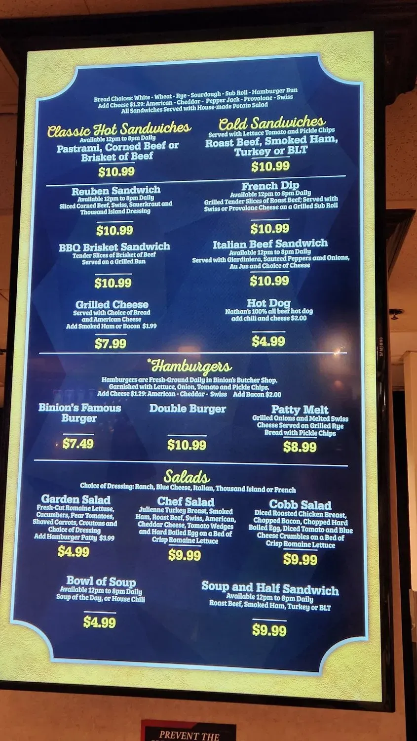 Menu 3