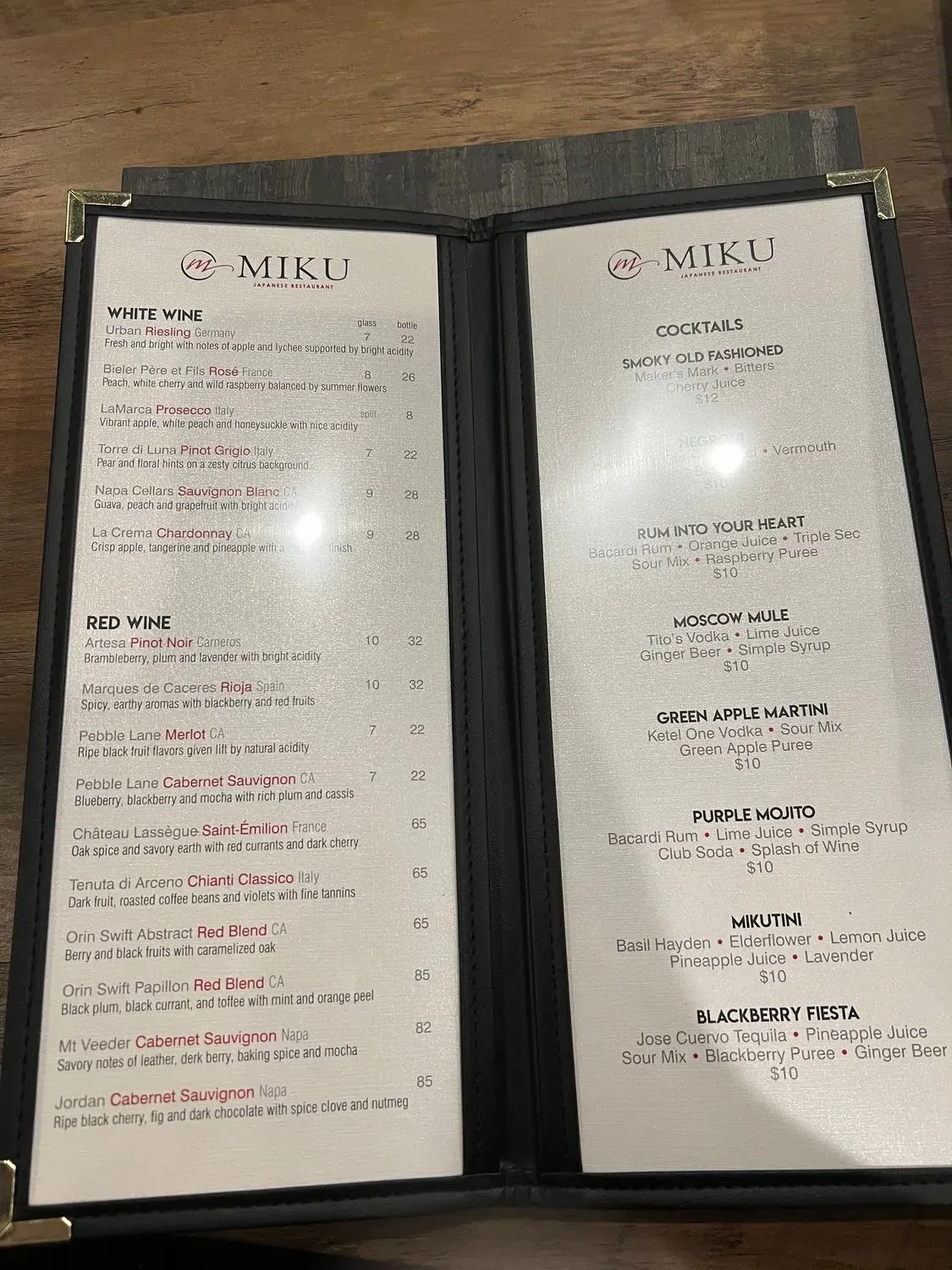 Menu 6