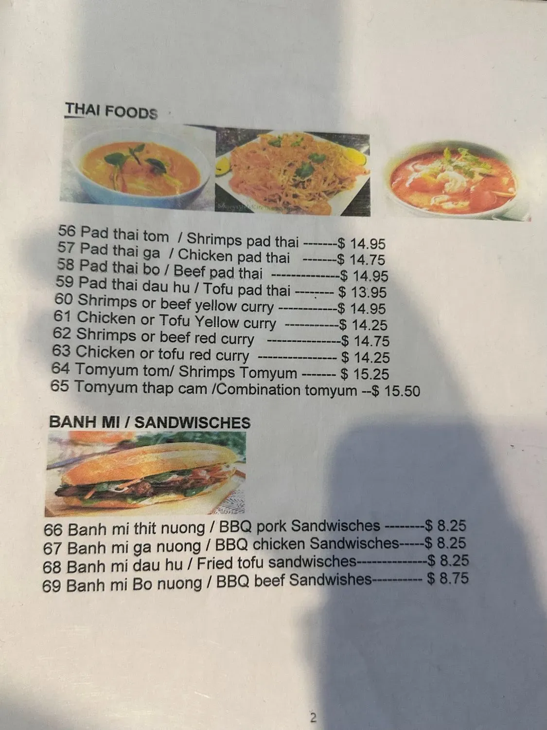 Menu 6