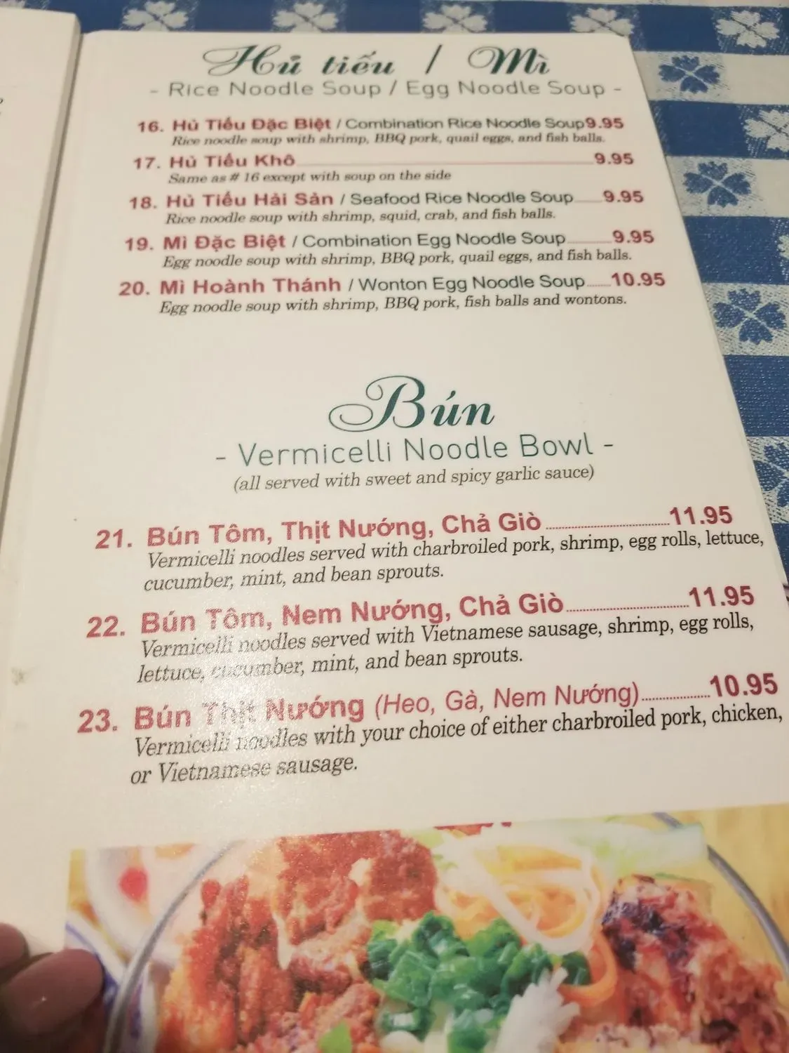 Menu 6