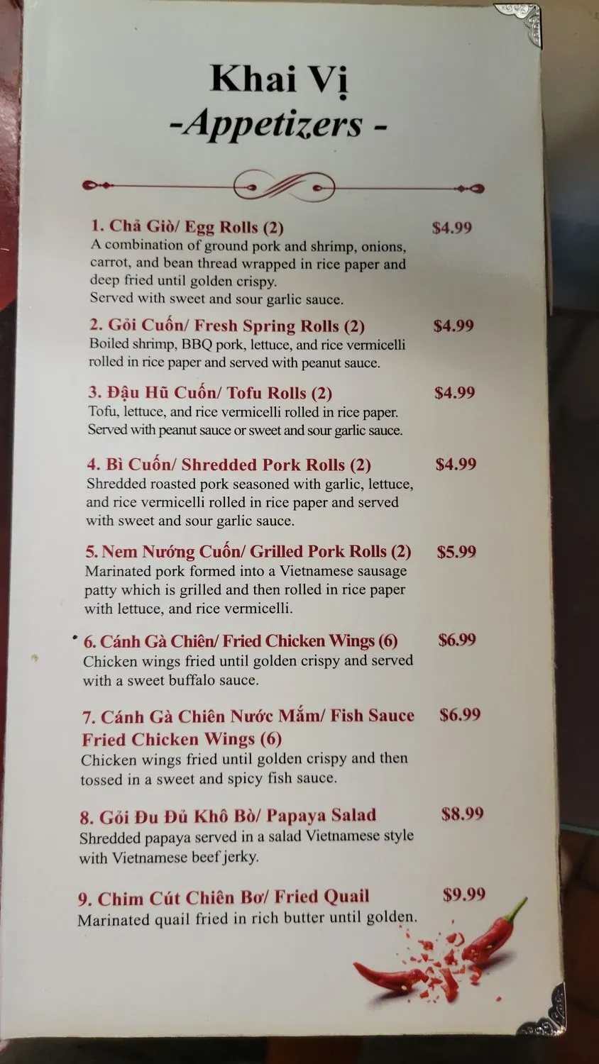 Menu 4