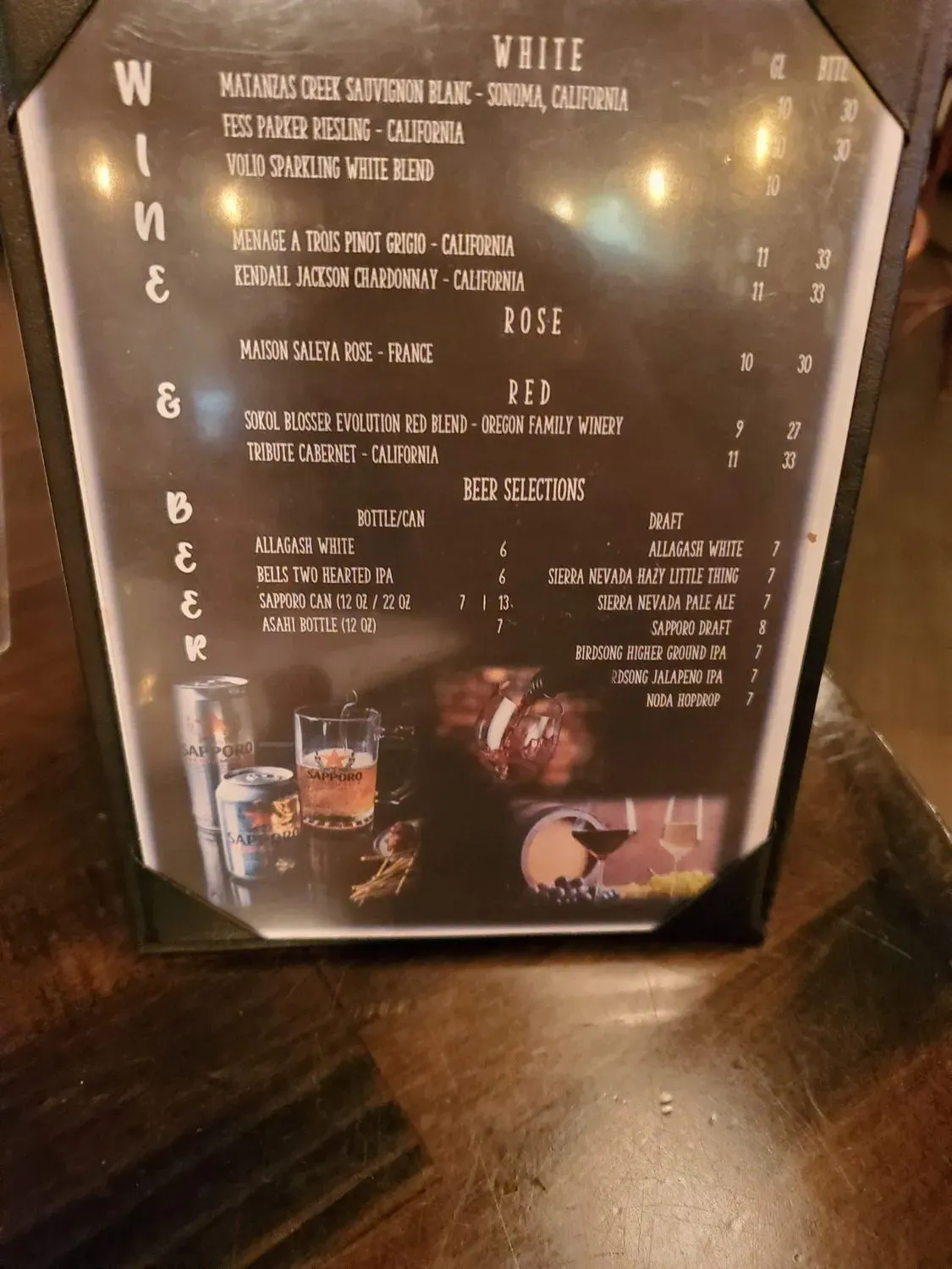 Menu 6