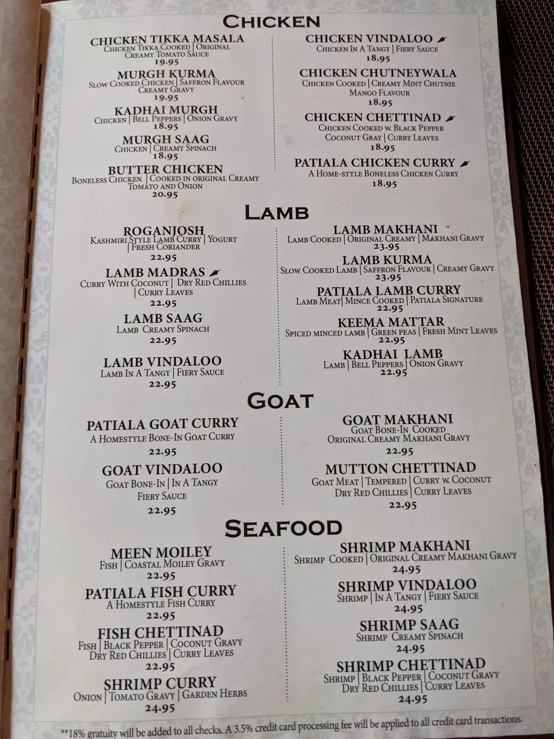 Menu 6