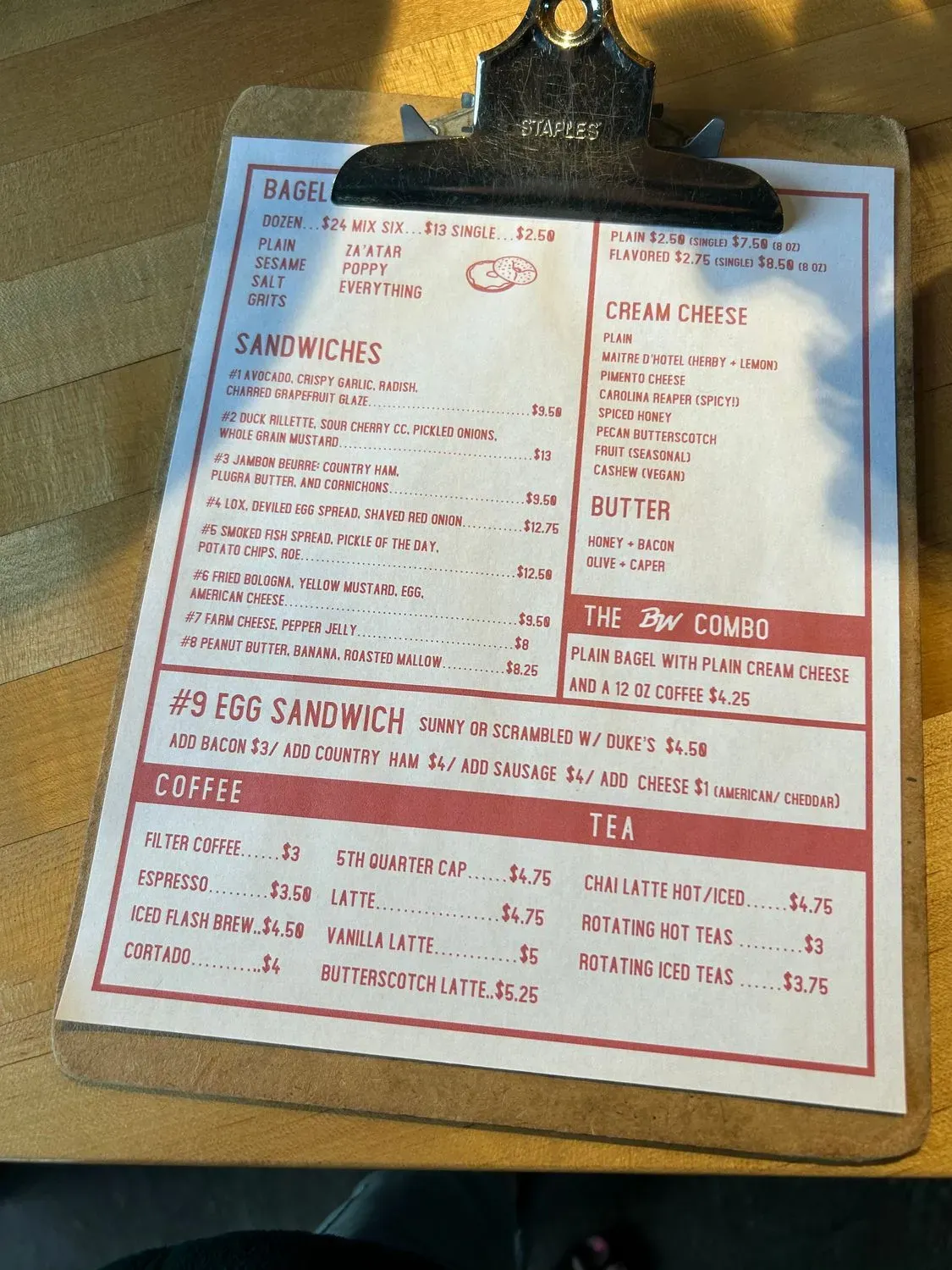 Menu 6