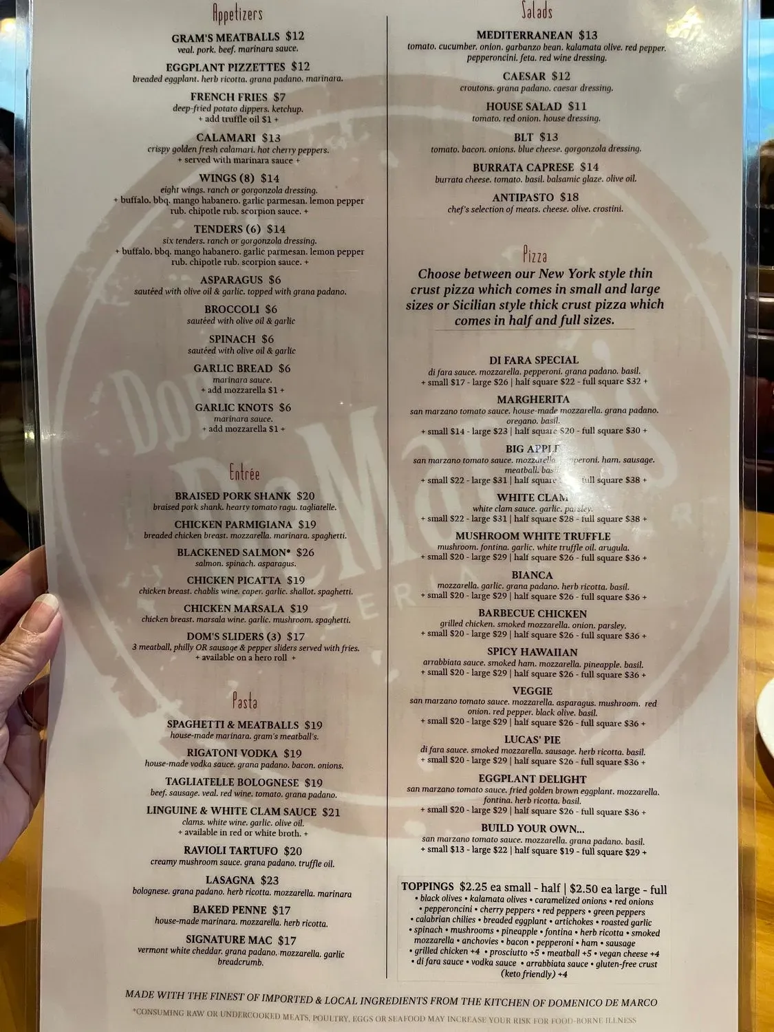 Menu 4