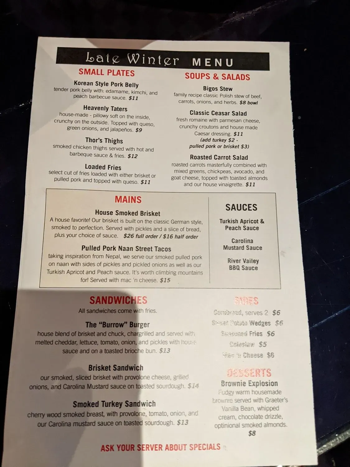 Menu 4