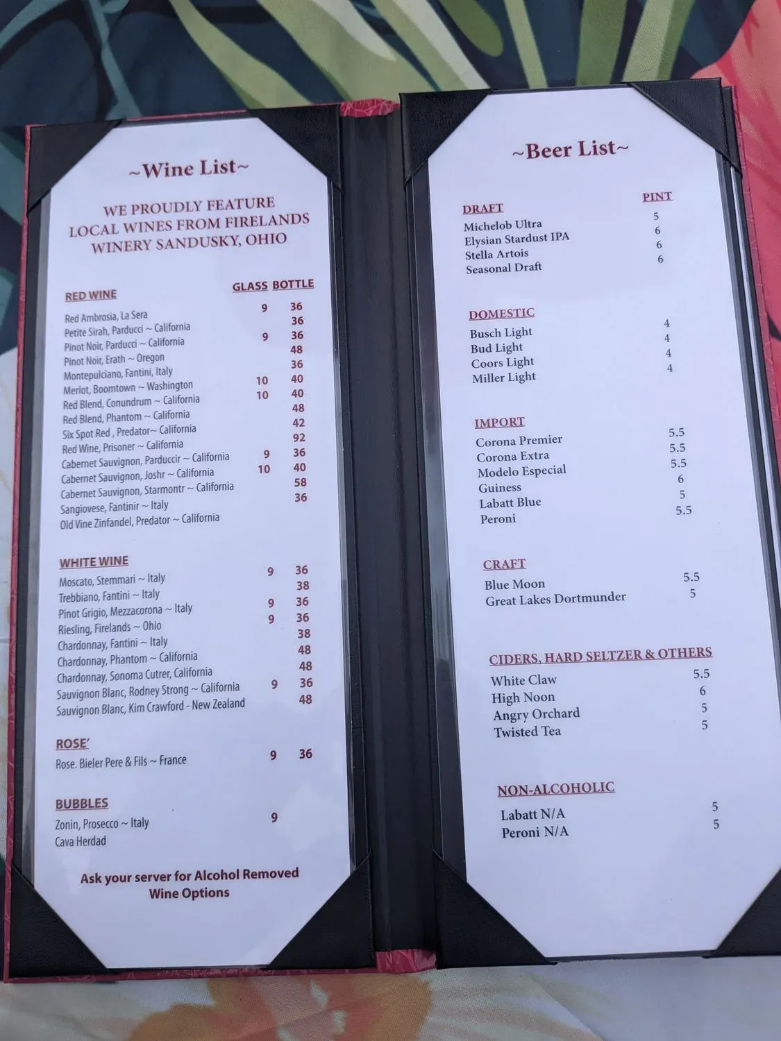 Menu 3