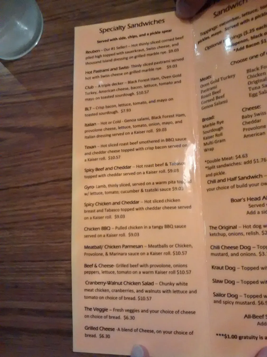 Menu 4