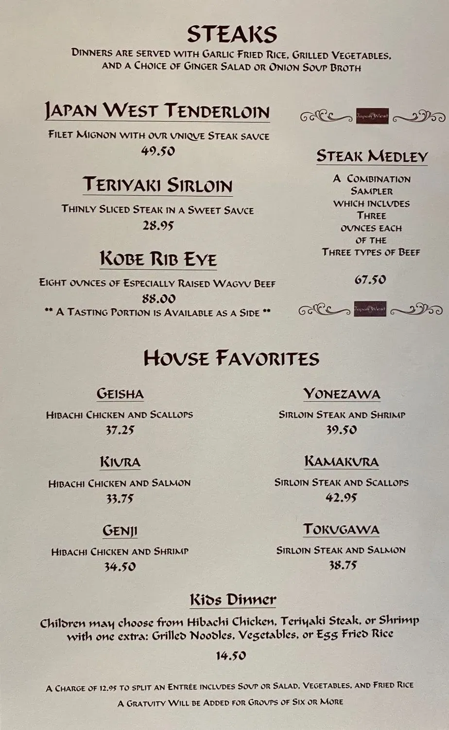 Menu 4