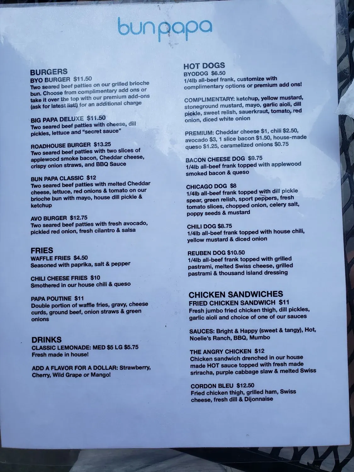 Menu 4