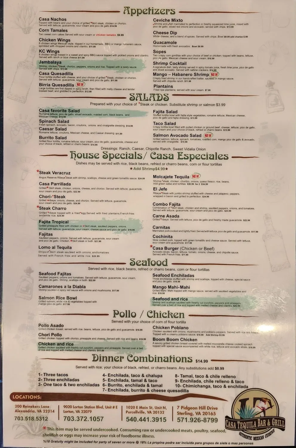 Menu 3