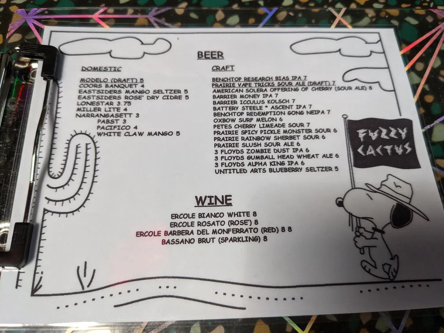 Menu 3