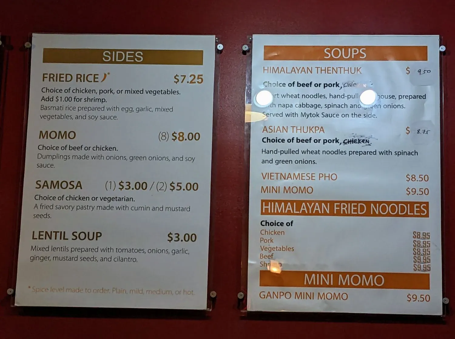 Menu 3