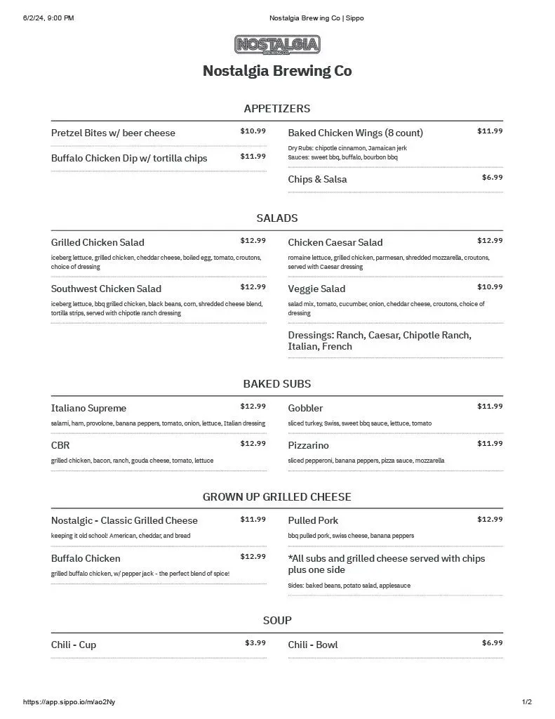 Menu 3