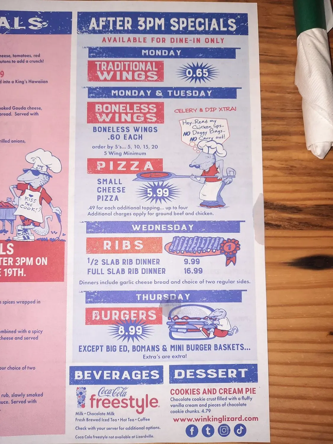 Menu 4