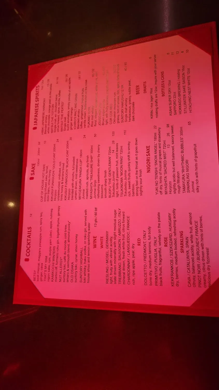 Menu 6