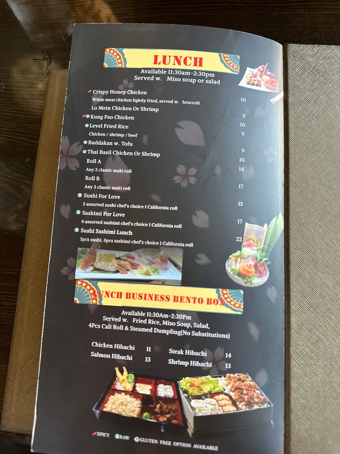 Menu 6