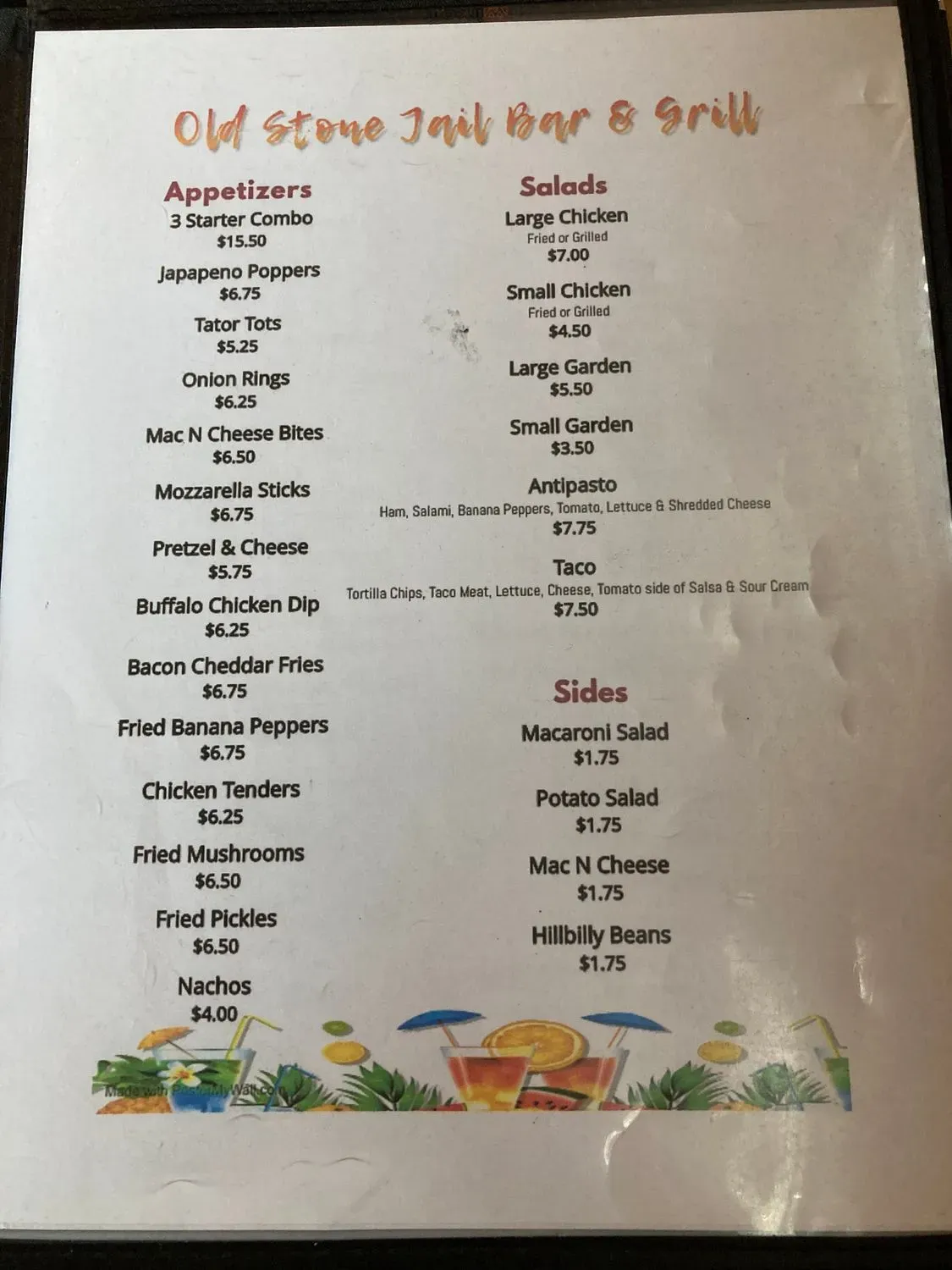 Menu 4