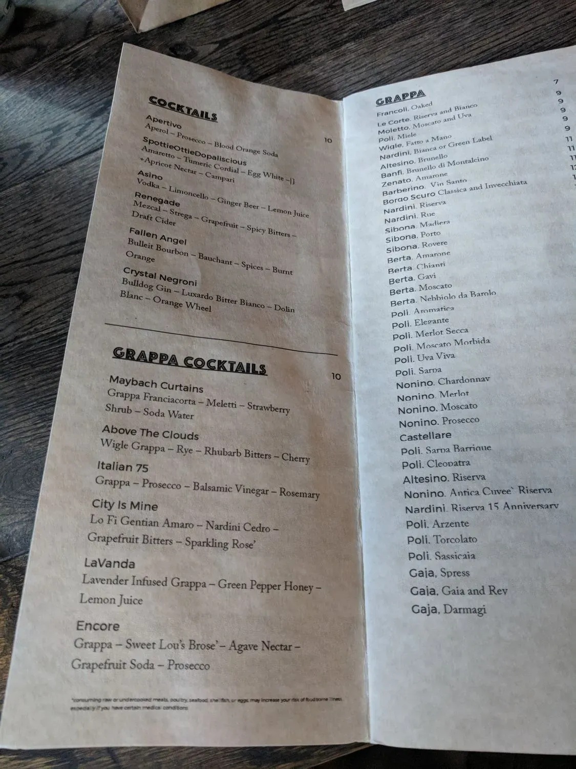 Menu 6