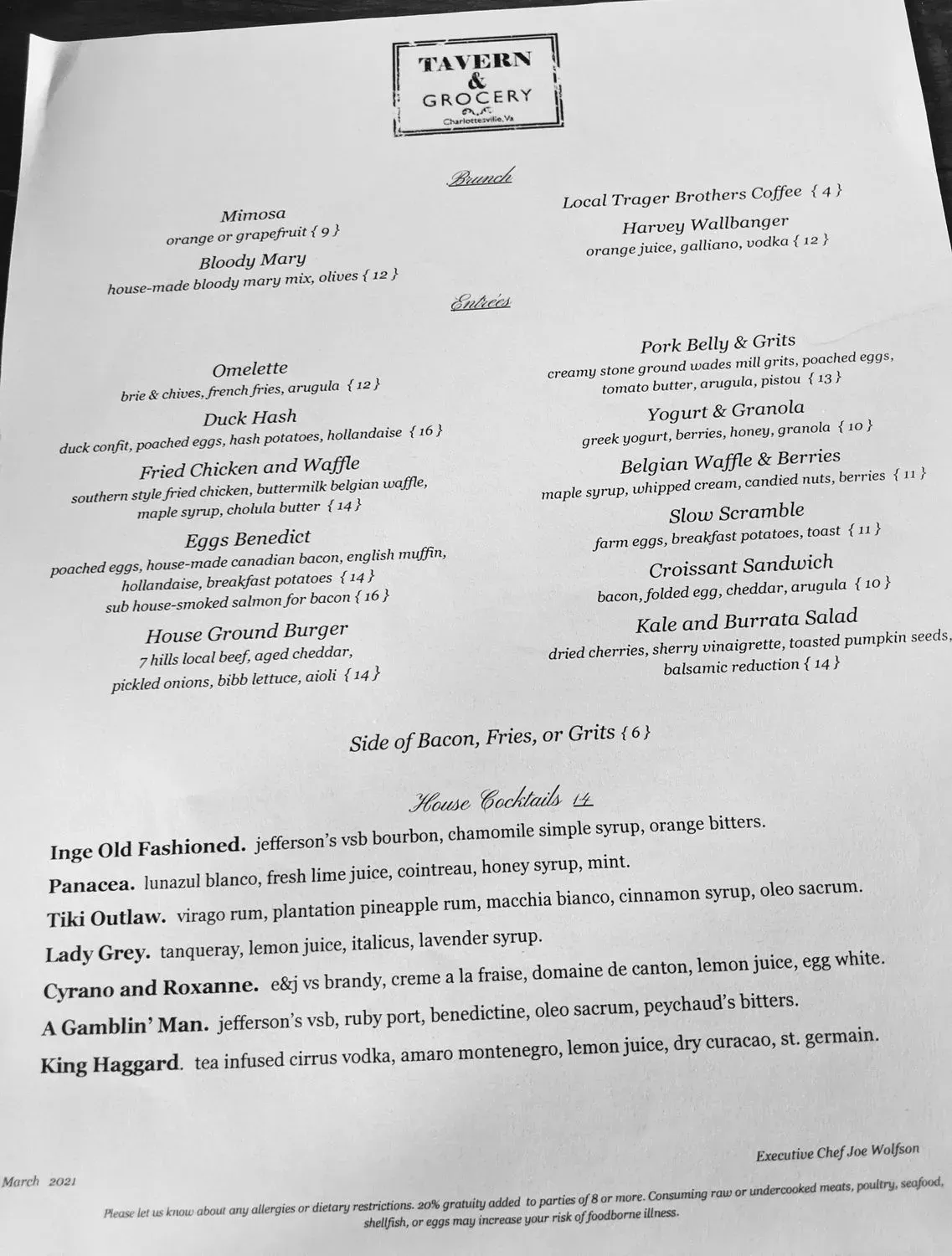 Menu 6