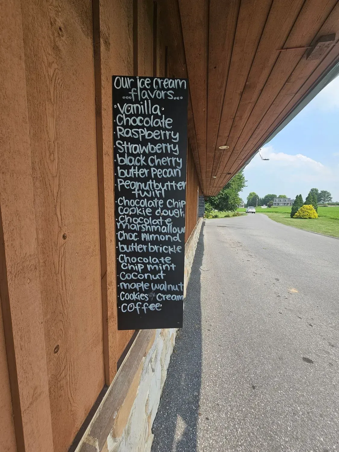 Lapp Valley Farm Menu - Updated October 2025