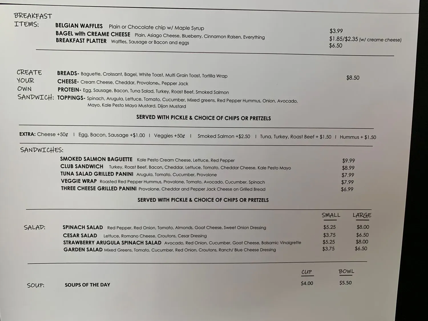 Menu 6