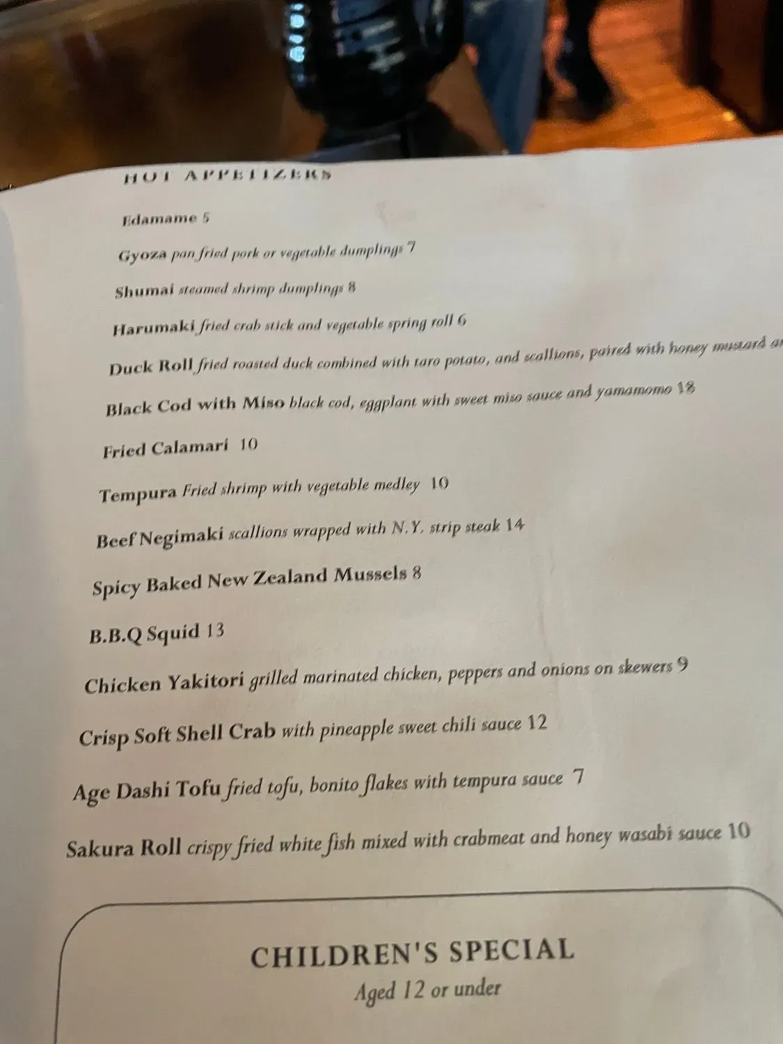 Menu 4