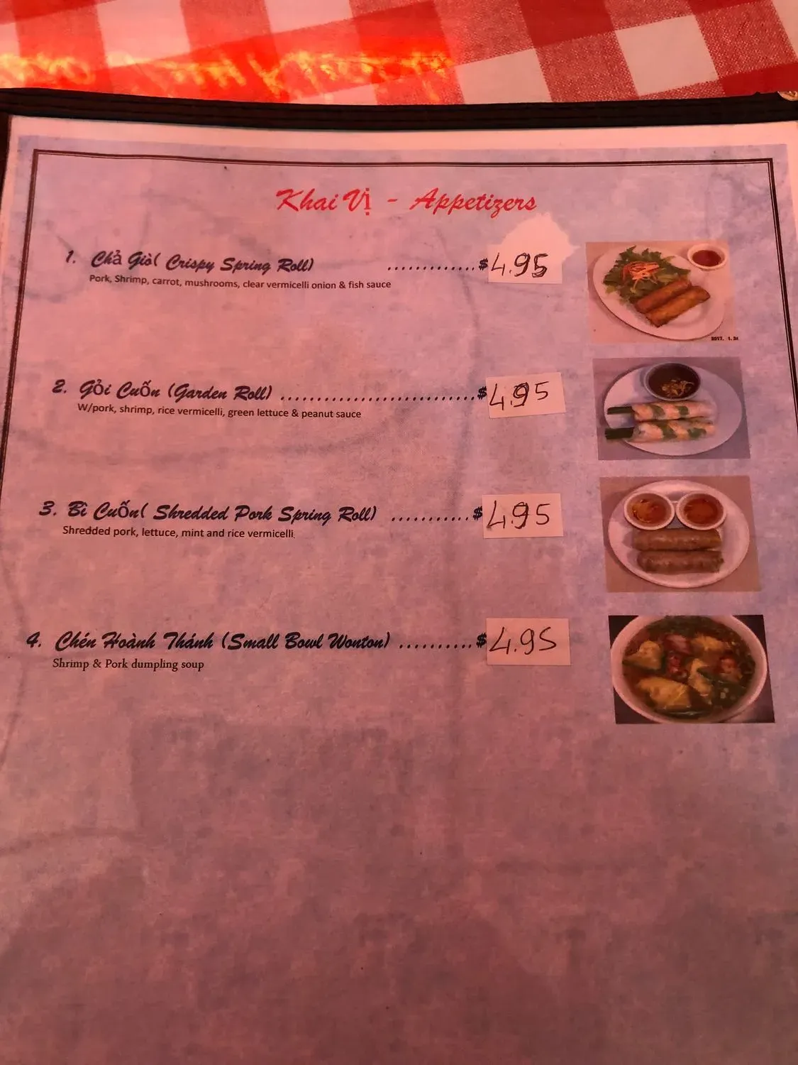 Menu 4