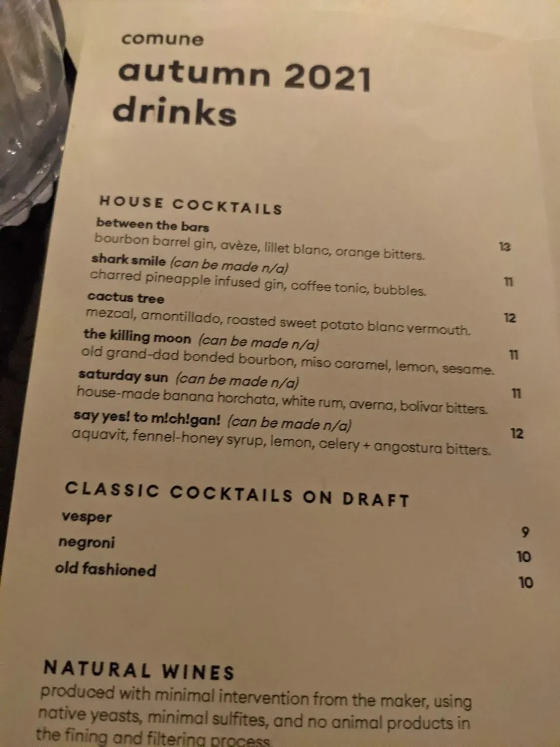 Menu 6