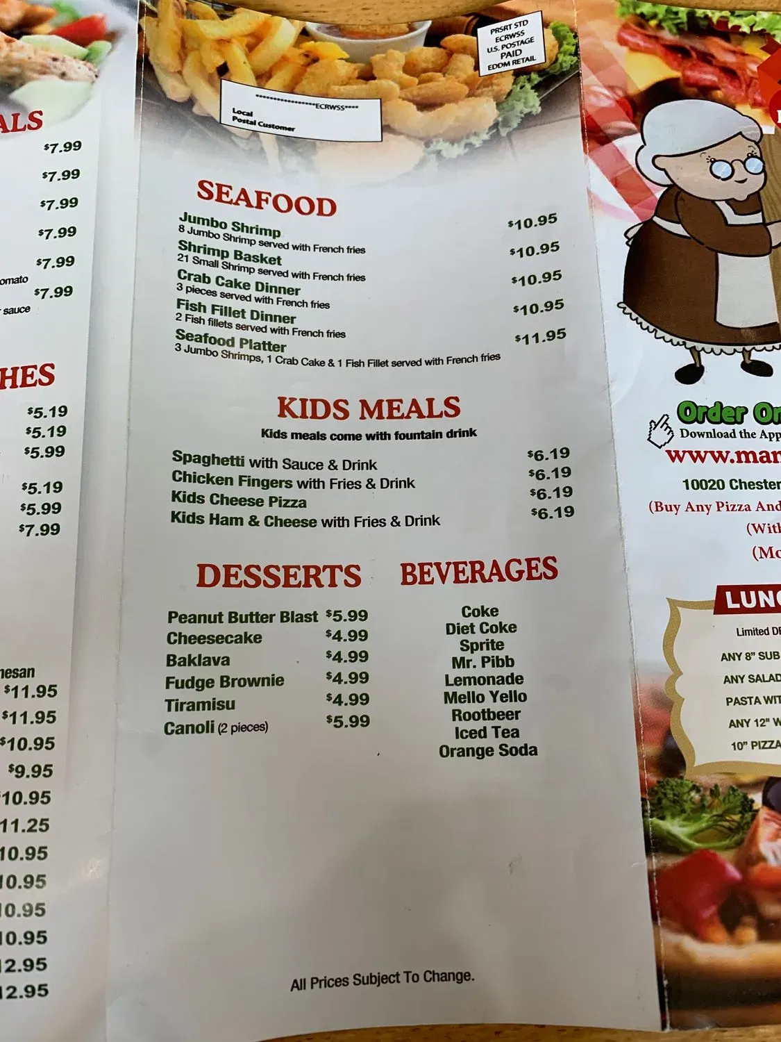 Menu 4