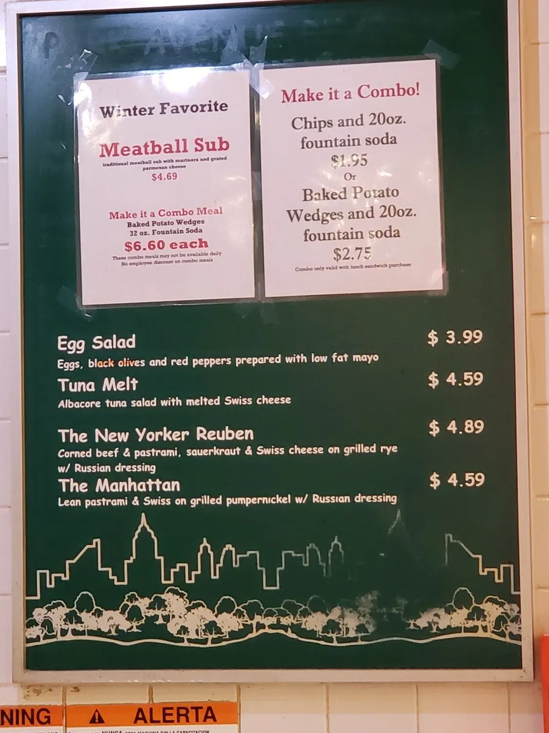 Menu 3