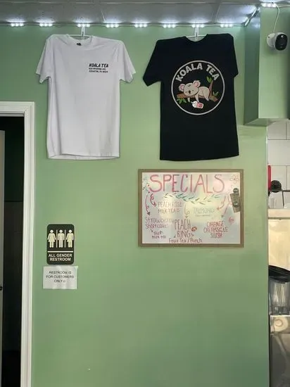 Koala Tea Menu | Scranton, PA | Checkle