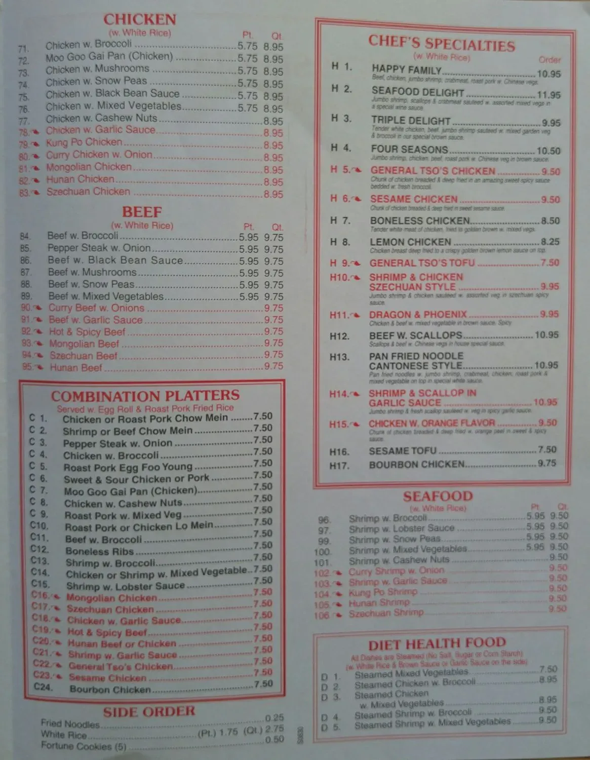 Menu 6