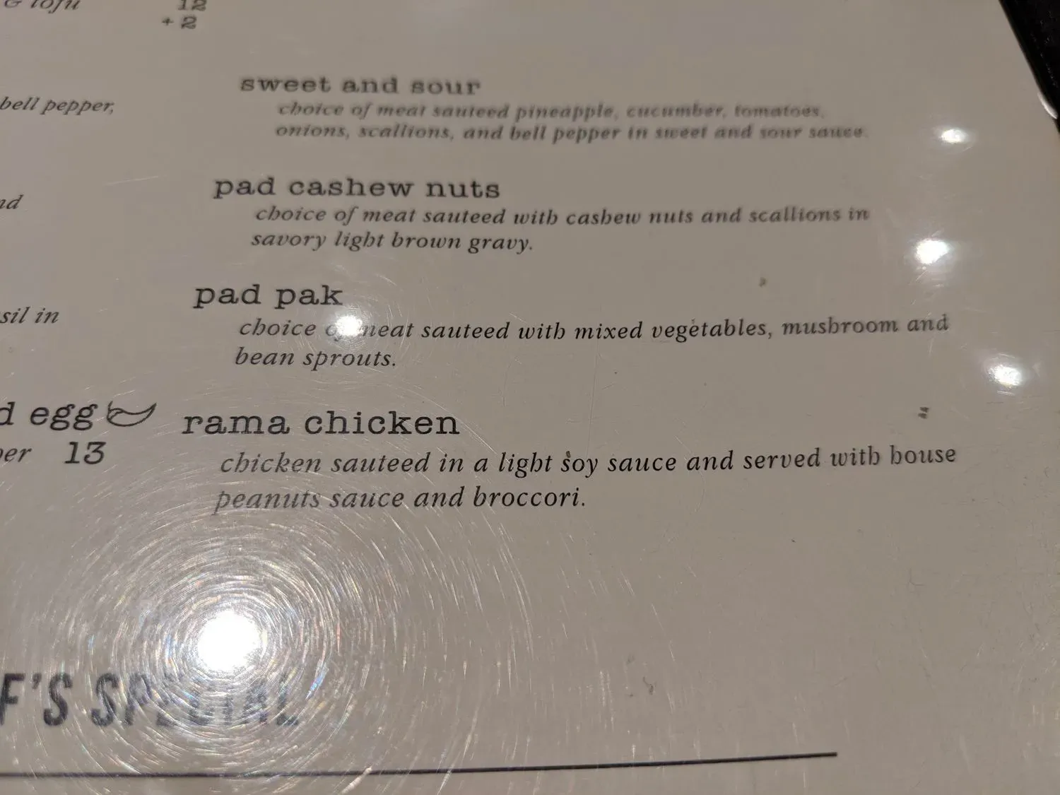 Menu 6