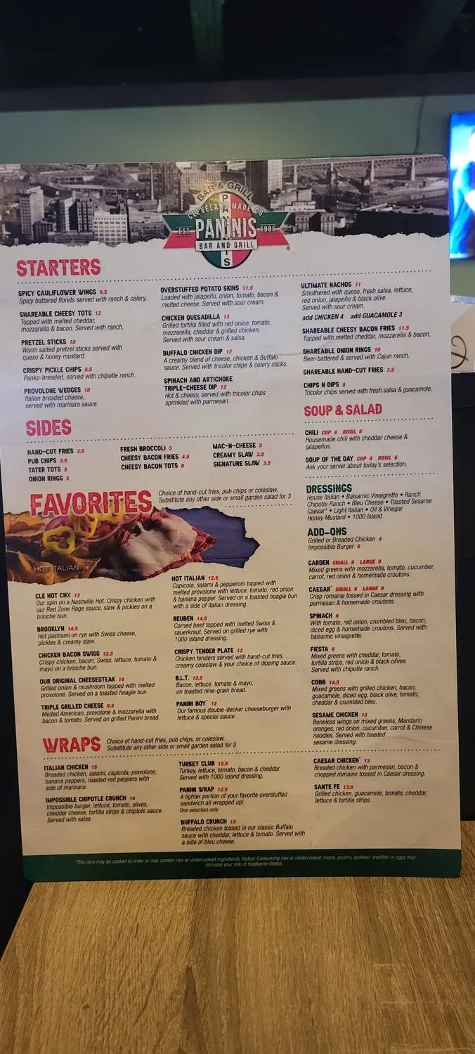 Menu 3