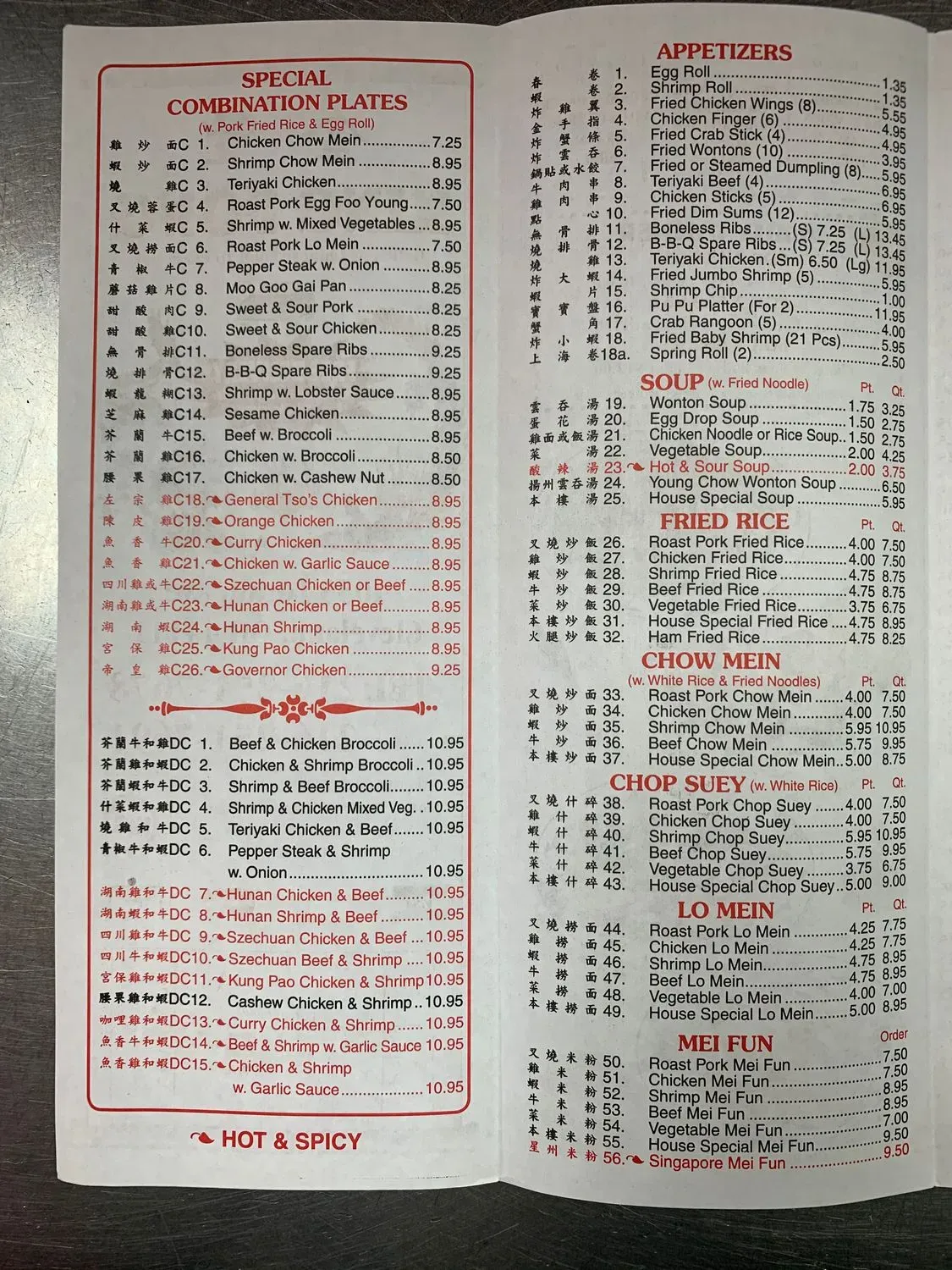 Menu 4