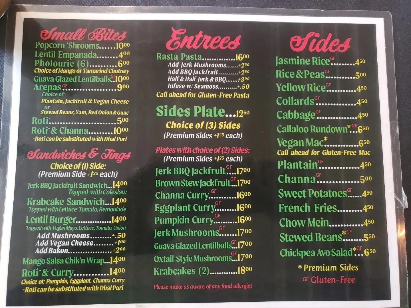 Menu 4