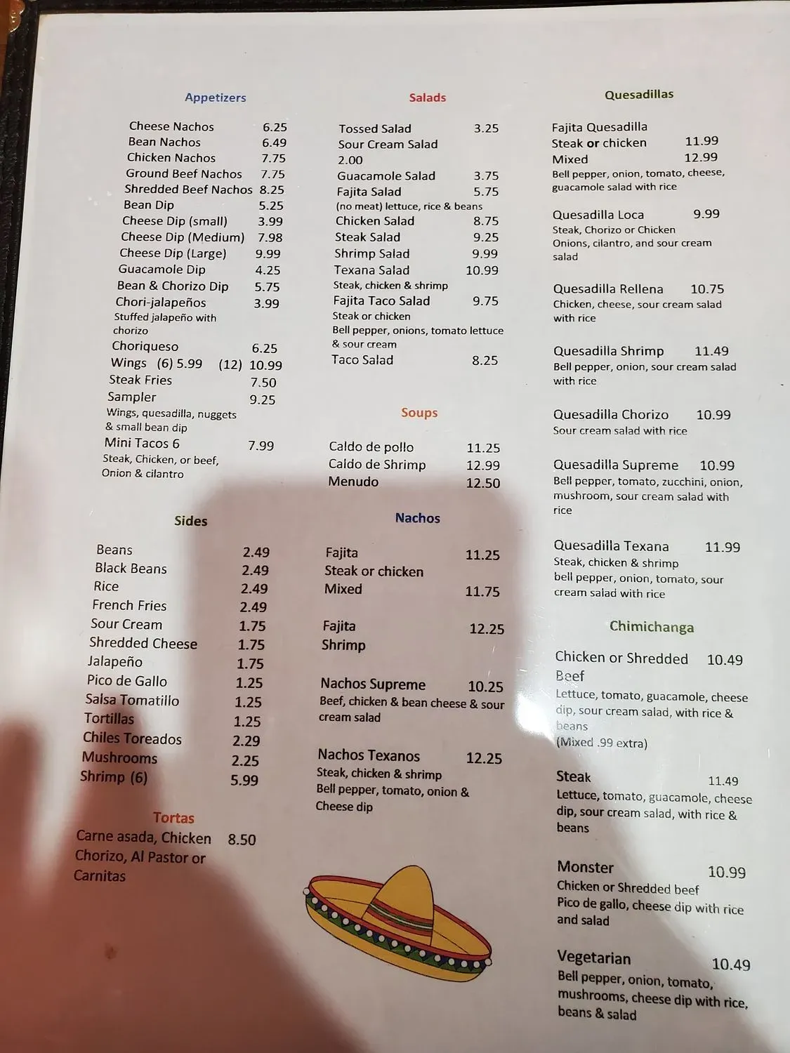 Menu 3