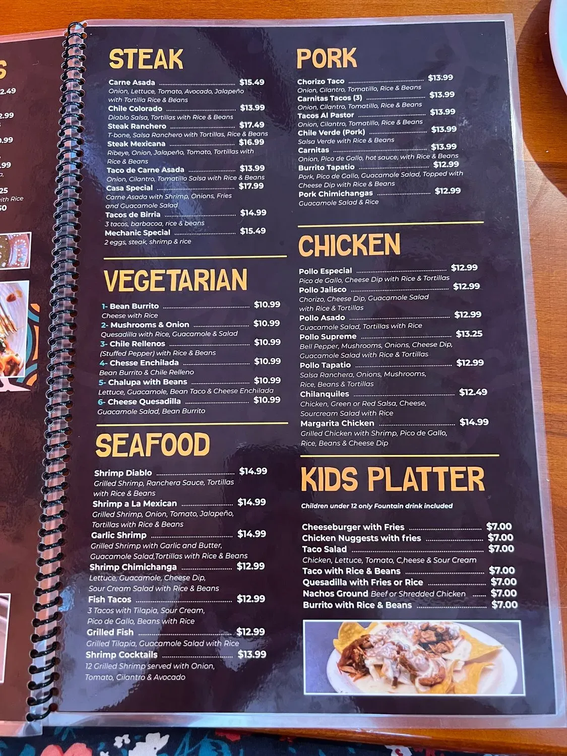 Menu 4